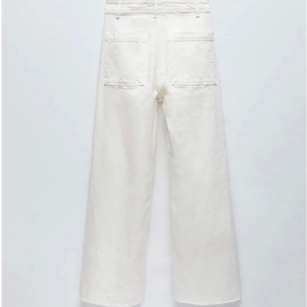 ZARA // The Marine Straight in Off-White - Picture 3 of 7